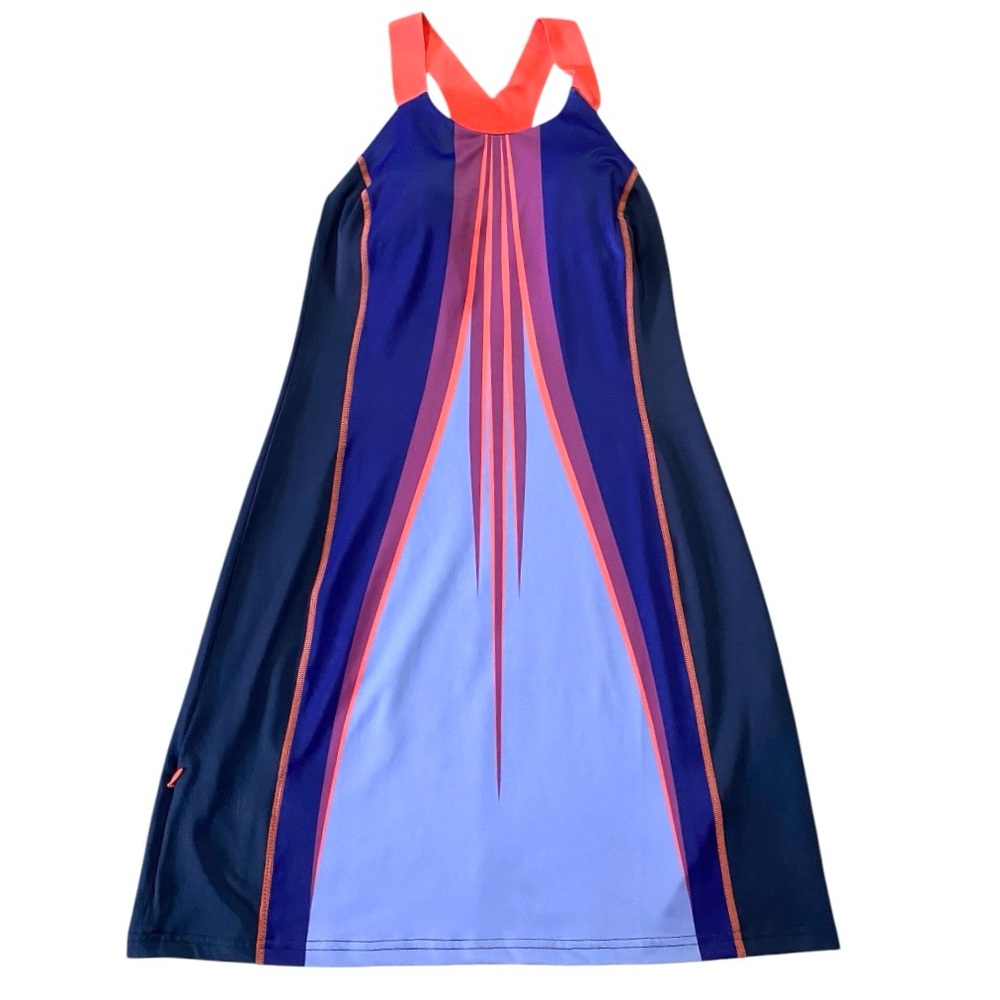Title Nine Athletic Tank Dress S Purple Small Racerback Stretchy Hiking Outdoor